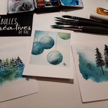 Atelier aquarelle de l'Atelier en ville