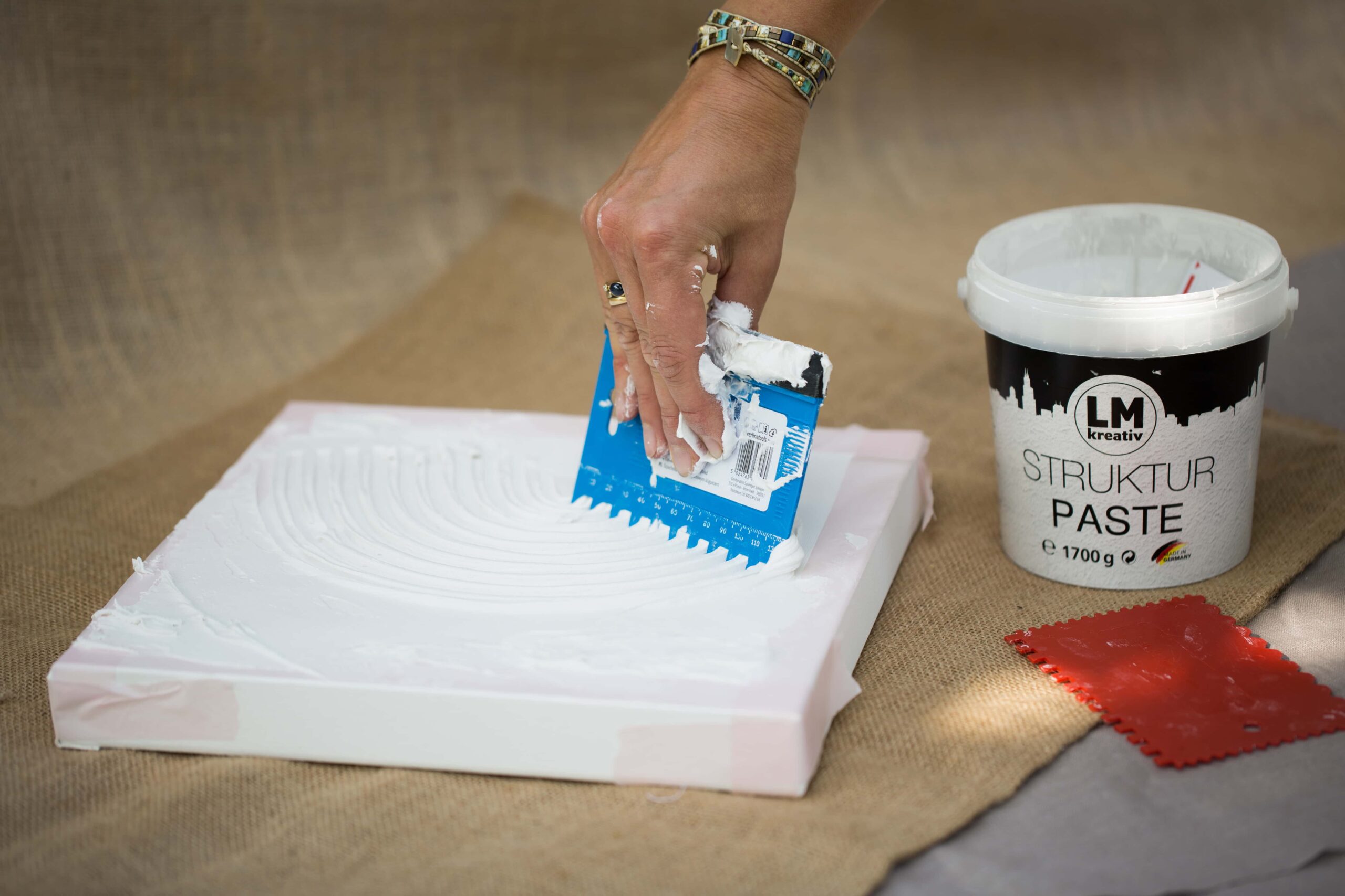 Atelier Peinture texturée de l'Atelier en ville à Nivelles