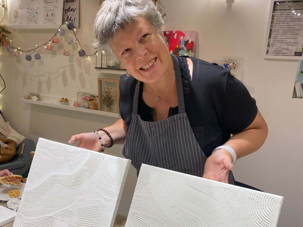 Atelier Peinture texturée de l'Atelier en ville à Nivelles