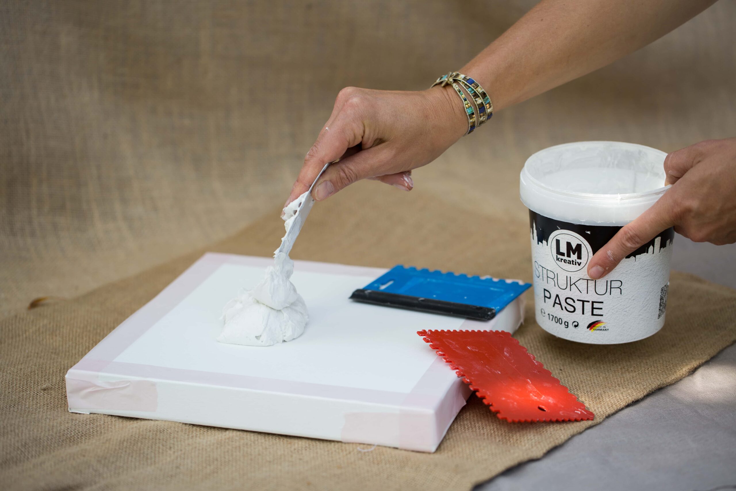 Atelier Peinture texturée de l'Atelier en ville à Nivelles