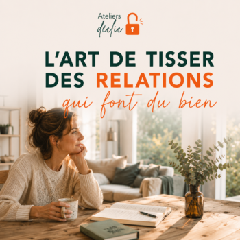 Atelier Déclic à Nivelles pour mieux comprendre les relations qui nous nourrissent et apprendre à cultiver des liens plus équilibrés.