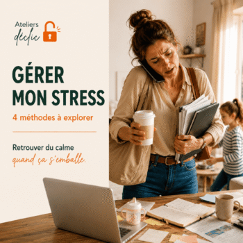 Atelier Déclic Gérer mon stress à Nivelles avec 4 méthodes concrètes à expérimenter